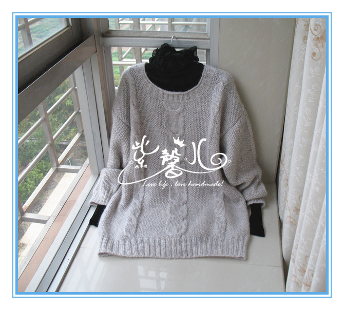 云舒-長款套衫 - 紫馨兒 - 紫色☆溫馨