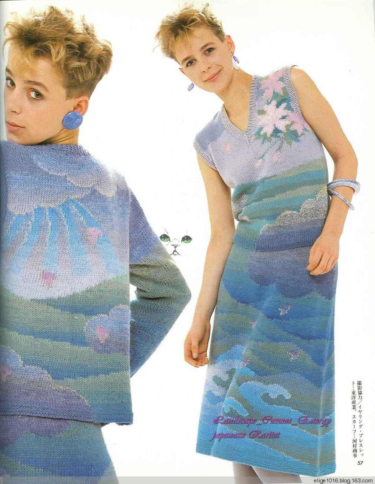 絢麗--毛線做畫 - 采蓮南塘秋 -  婉如清揚