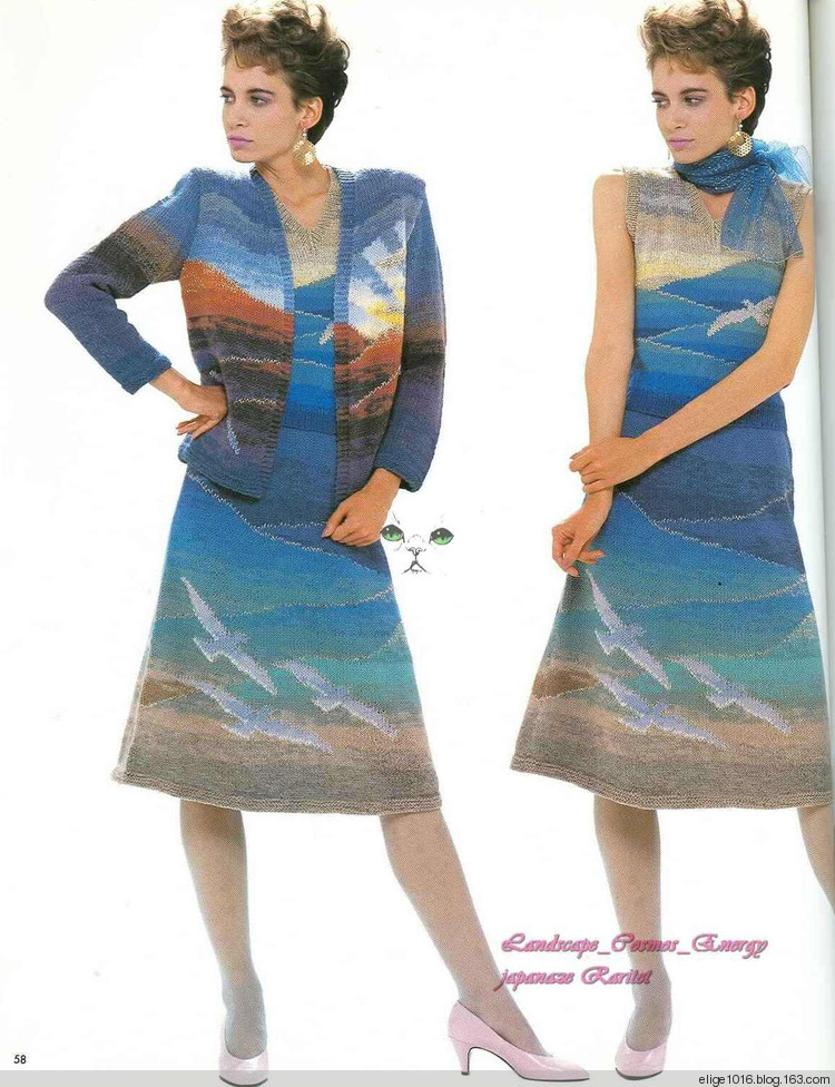 絢麗--毛線做畫 - 采蓮南塘秋 -  婉如清揚