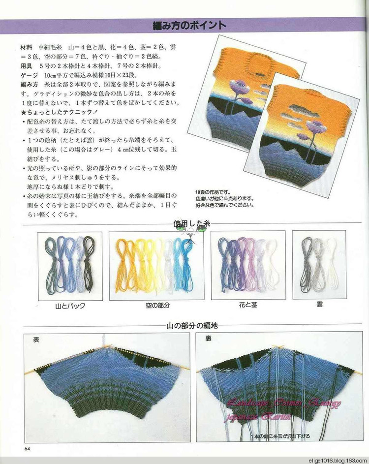 絢麗--毛線做畫 - 采蓮南塘秋 -  婉如清揚