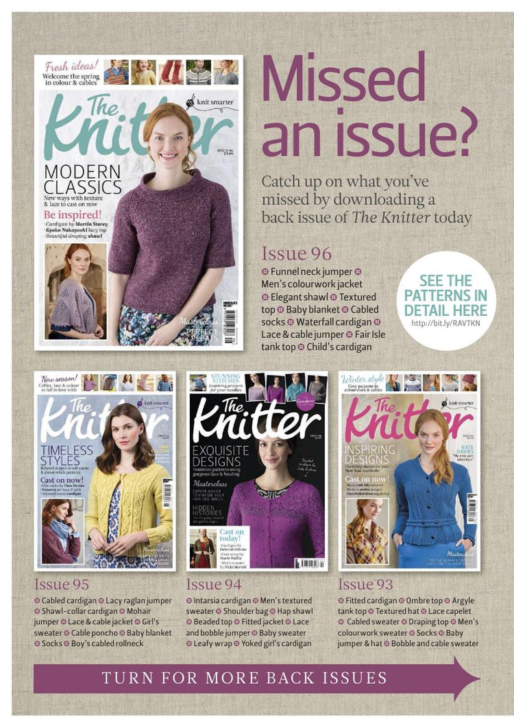 The Knitter №97 2016 - 輕描淡寫 - 輕描淡寫