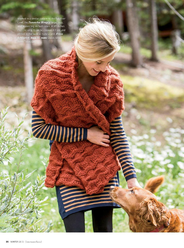 Interweave knits winter 2015 - 輕描淡寫(xiě) - 輕描淡寫(xiě)