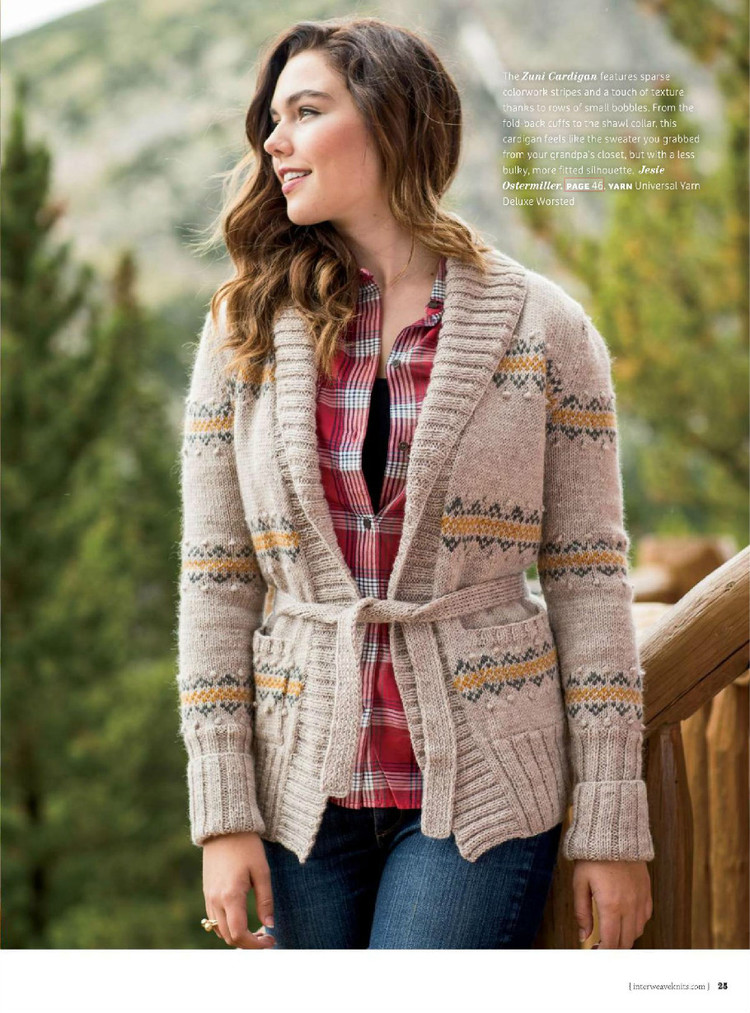 Interweave knits winter 2015 - 輕描淡寫(xiě) - 輕描淡寫(xiě)