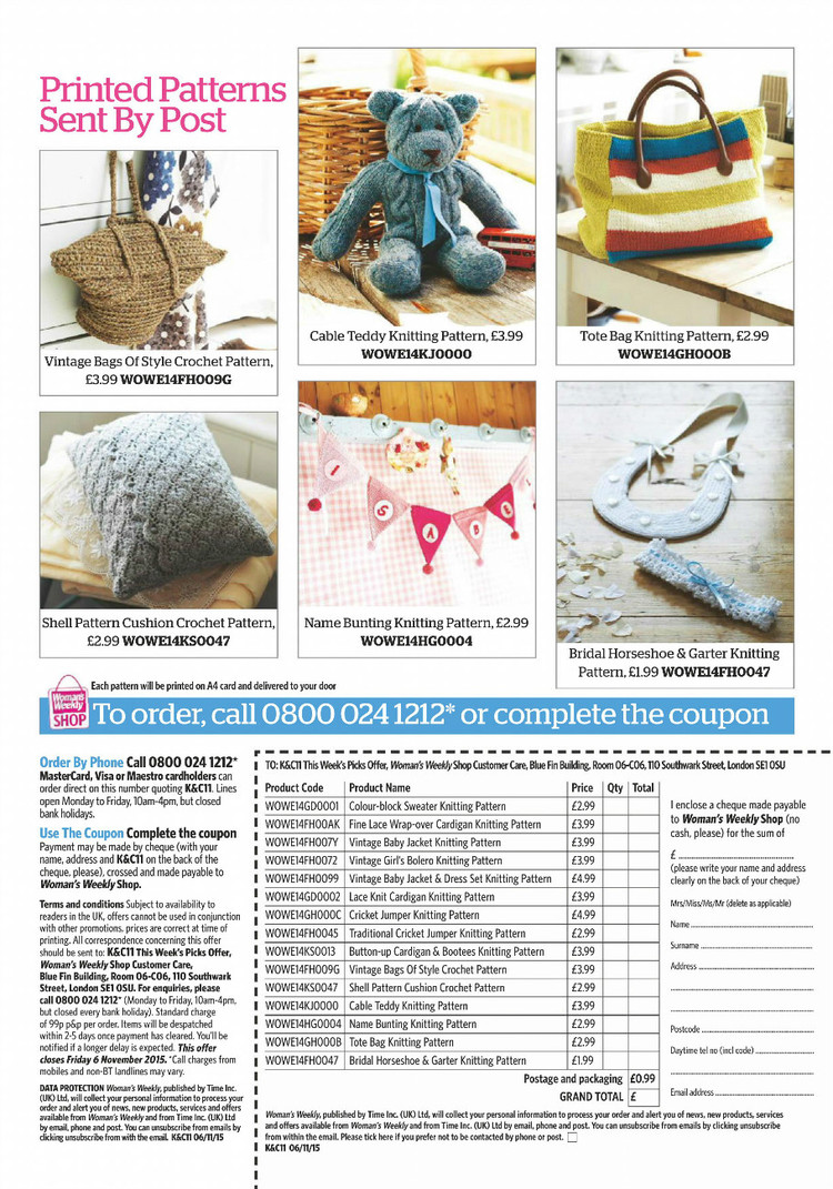 Knitting  Crochet №77 November 2015 - 輕描淡寫 - 輕描淡寫