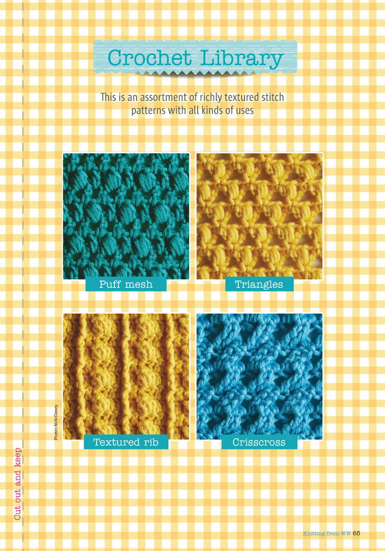 Knitting  Crochet №77 November 2015 - 輕描淡寫 - 輕描淡寫