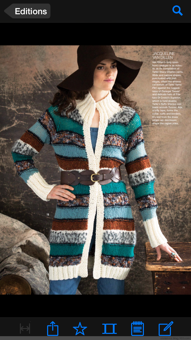 Vogue Knitting 2015秋 - Vivian - Vivian天天向尚