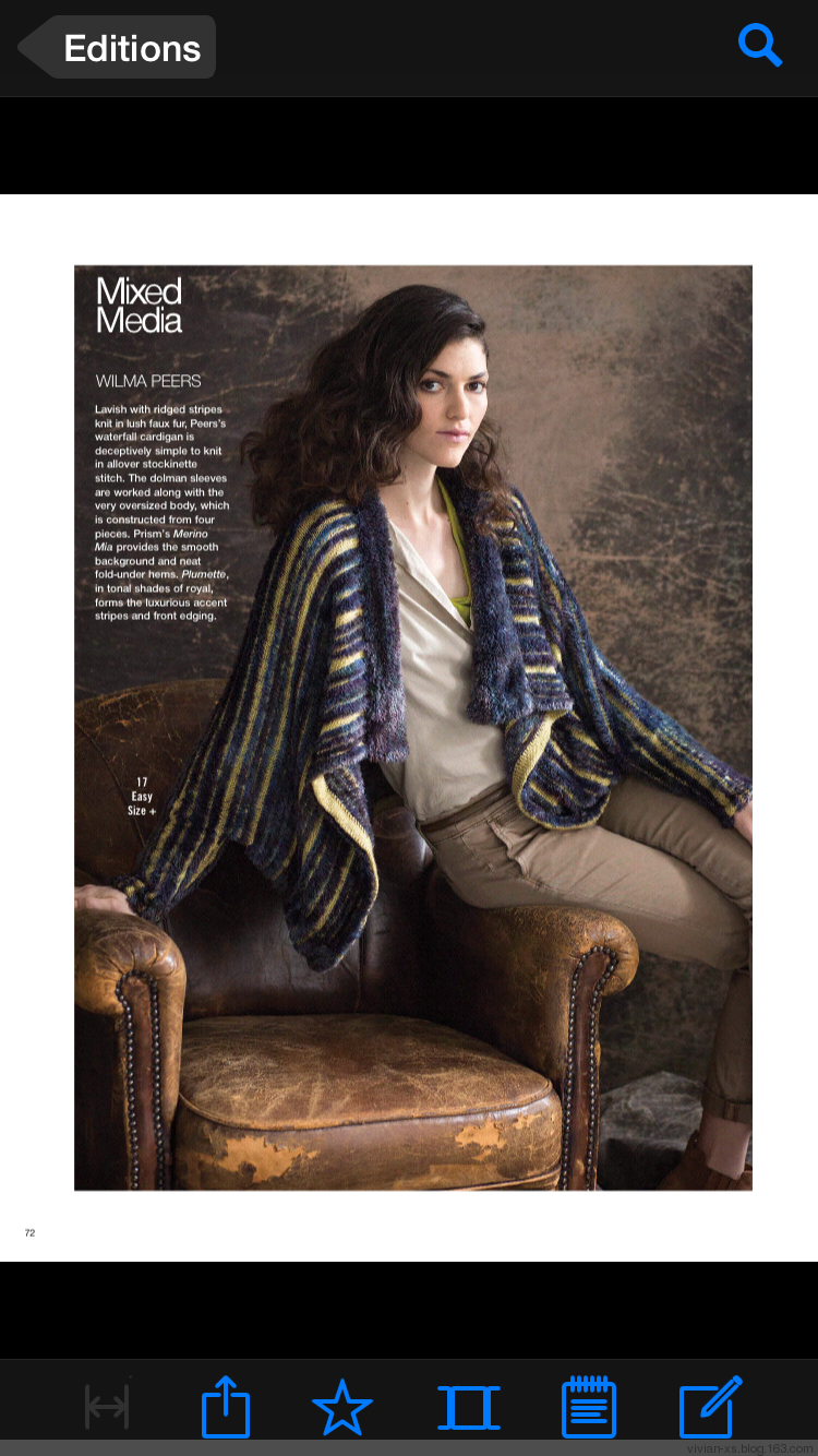 Vogue Knitting 2015秋 - Vivian - Vivian天天向尚