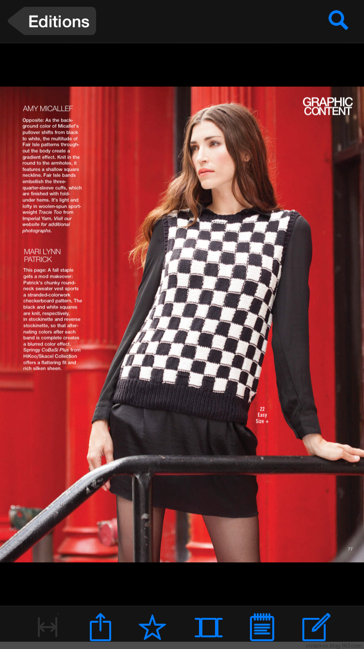 Vogue Knitting 2015秋 - Vivian - Vivian天天向尚