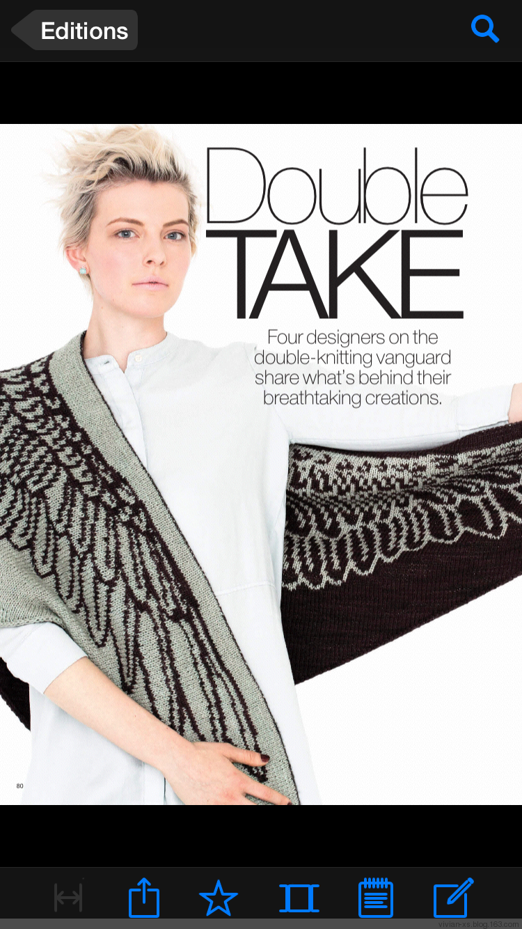 Vogue Knitting 2015秋 - Vivian - Vivian天天向尚
