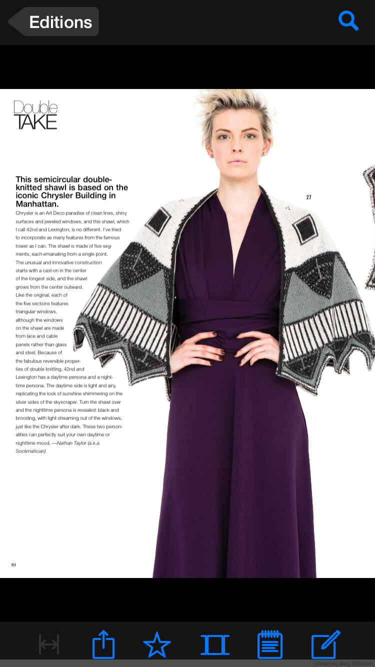 Vogue Knitting 2015秋 - Vivian - Vivian天天向尚