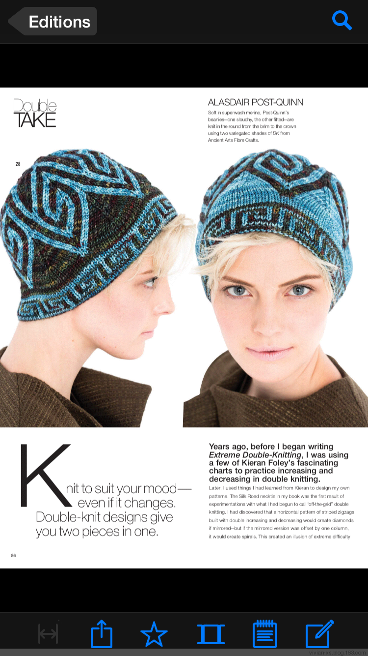 Vogue Knitting 2015秋 - Vivian - Vivian天天向尚