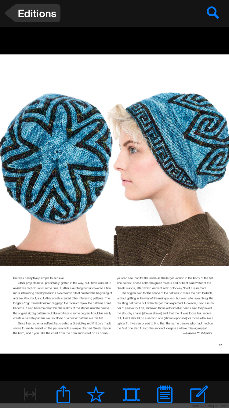 Vogue Knitting 2015秋 - Vivian - Vivian天天向尚