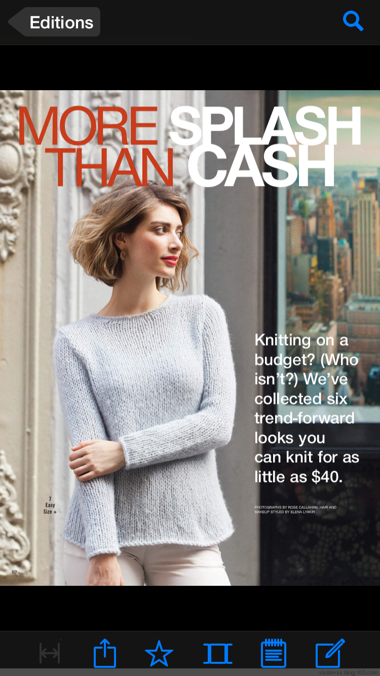 Vogue Knitting 2015秋 - Vivian - Vivian天天向尚