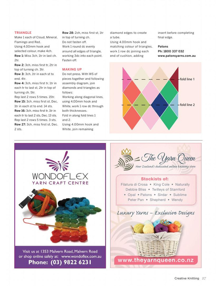 Creative Knitting Issue 50 2015 - 輕描淡寫 - 輕描淡寫
