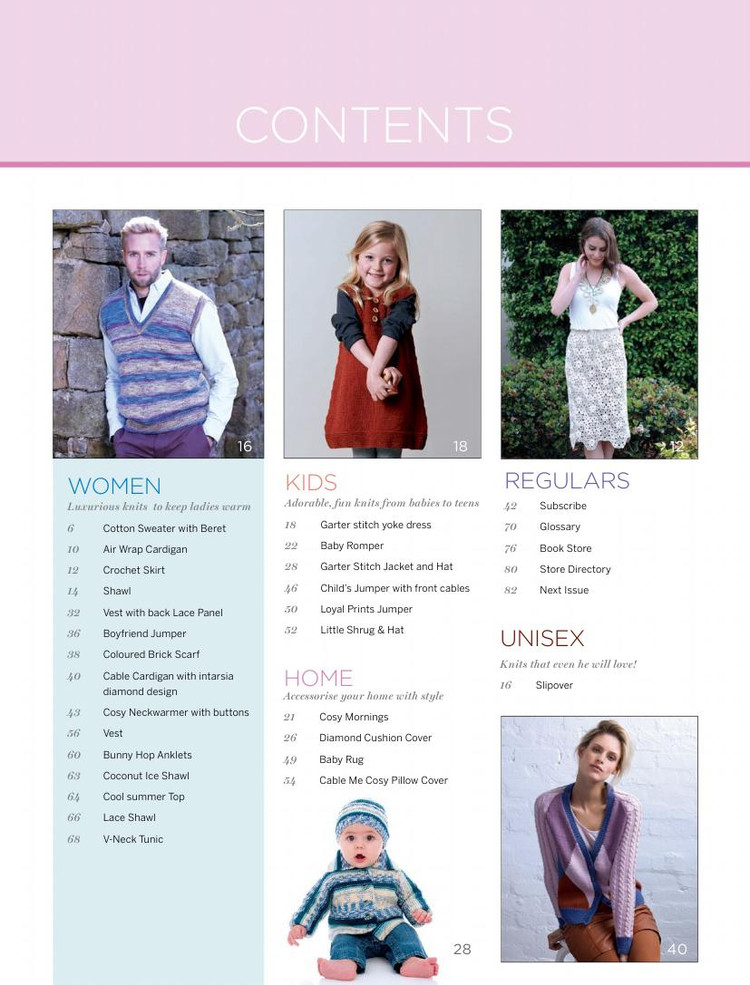 Creative Knitting Issue 50 2015 - 輕描淡寫 - 輕描淡寫