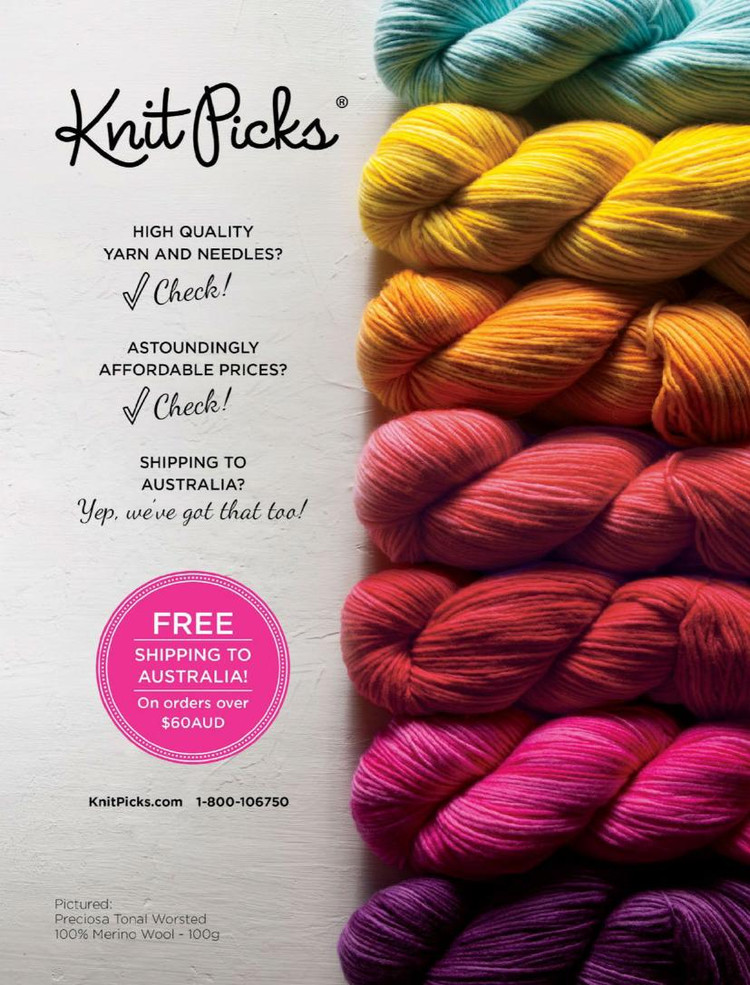 Creative Knitting Issue 50 2015 - 輕描淡寫 - 輕描淡寫
