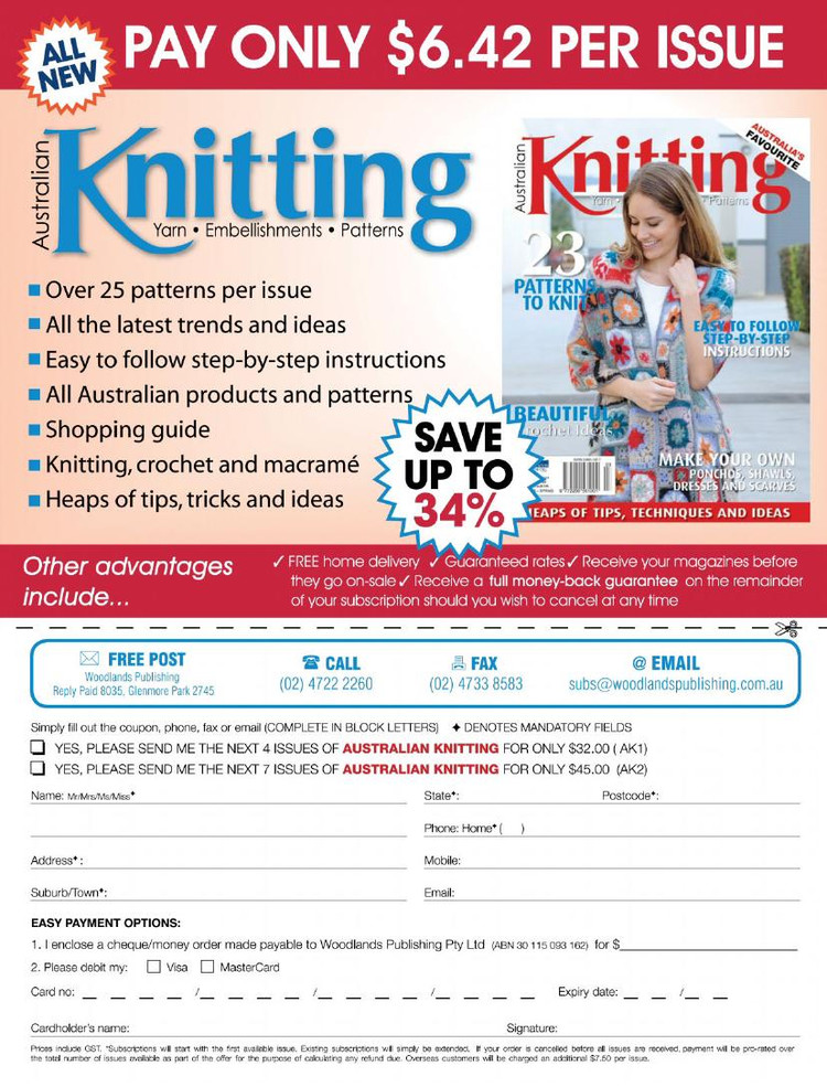 Creative Knitting Issue 50 2015 - 輕描淡寫 - 輕描淡寫