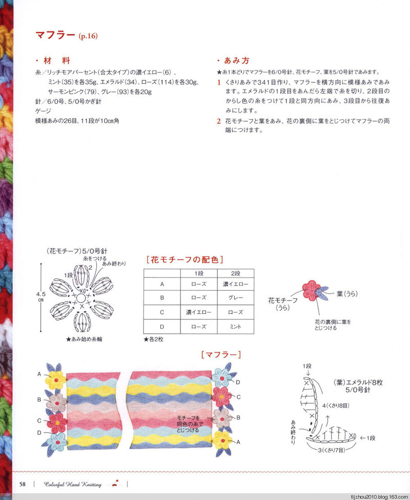 Pretty Color Crochet Goods No5 2013 - 紫蘇 - 紫蘇的博客