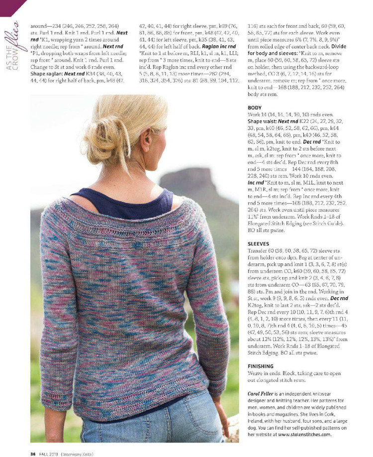 Interweave Knits 2013 Fall 秋季 - 壹一 - 壹一的博客