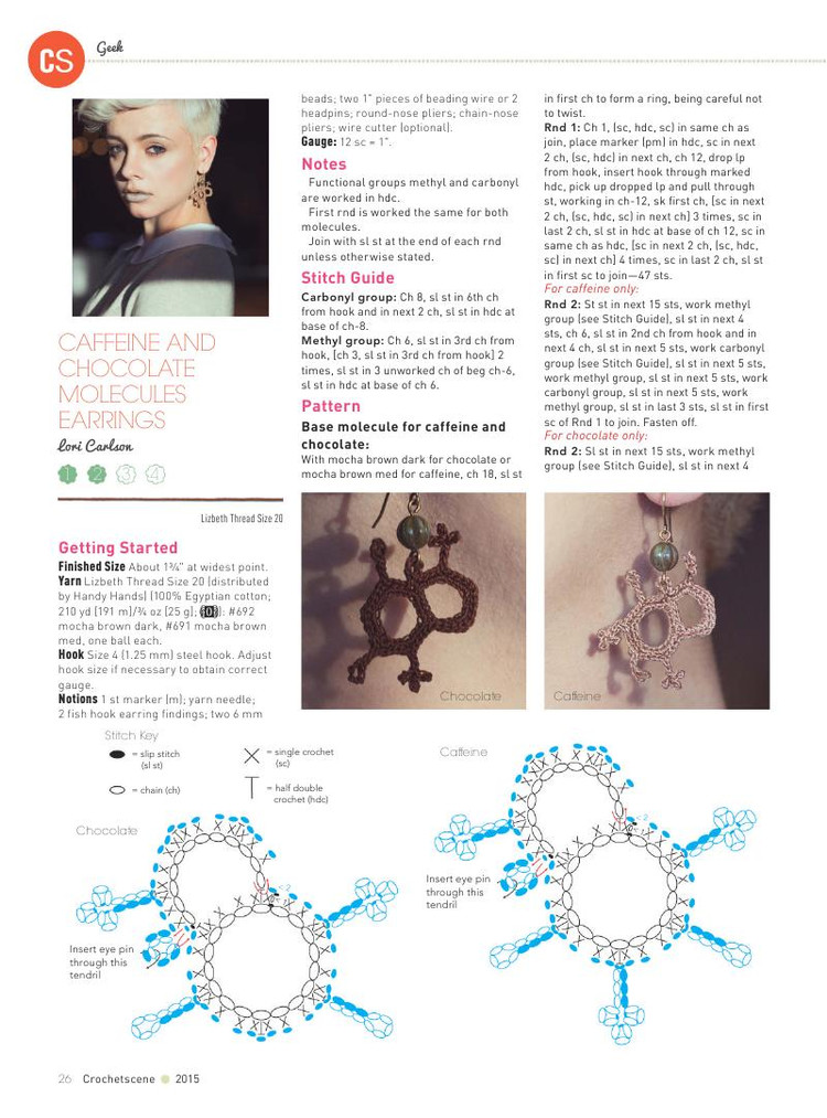 CrochetScene  special issue 2015 - 輕描淡寫 - 輕描淡寫