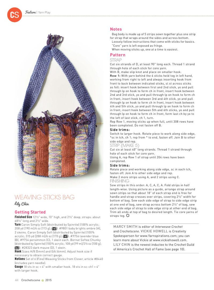 CrochetScene  special issue 2015 - 輕描淡寫 - 輕描淡寫