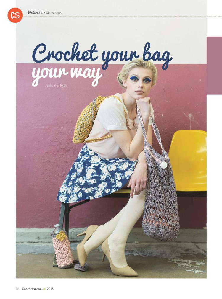 CrochetScene  special issue 2015 - 輕描淡寫 - 輕描淡寫