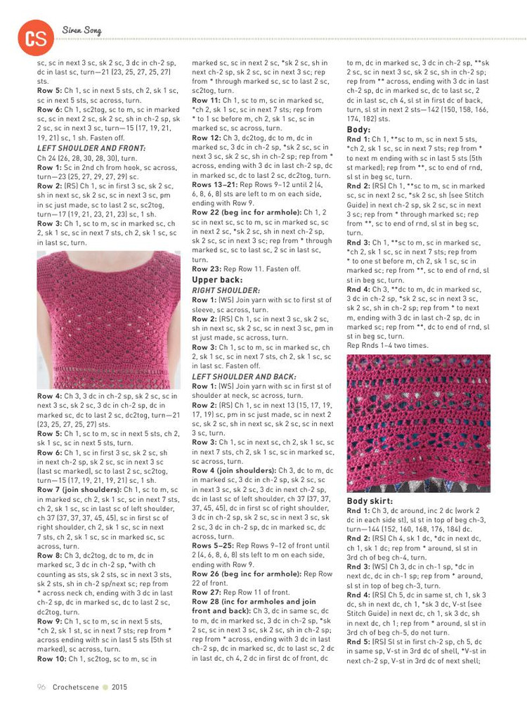 CrochetScene  special issue 2015 - 輕描淡寫 - 輕描淡寫