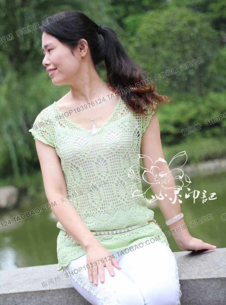 清婉——清新直筒鉤衣 - 心靈印記 - 指間紗 清婉——清新直筒鉤衣 - 心靈印記 - 指間紗