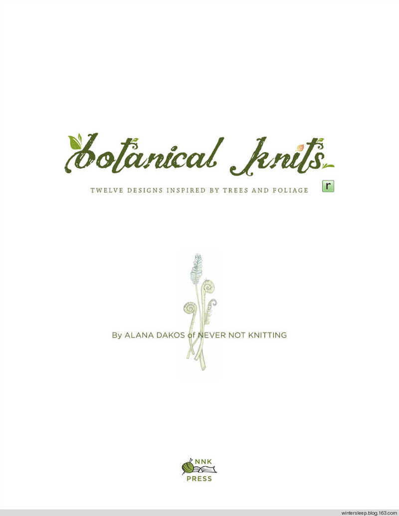 Botanical Knits - 在夏郁中冬眠 - 〓 北緯①度★南洋小島 〓