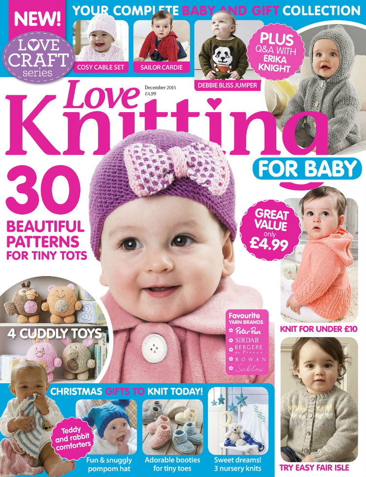 Love Knitting for Babies  December 2015 - 輕描淡寫(xiě) - 輕描淡寫(xiě)