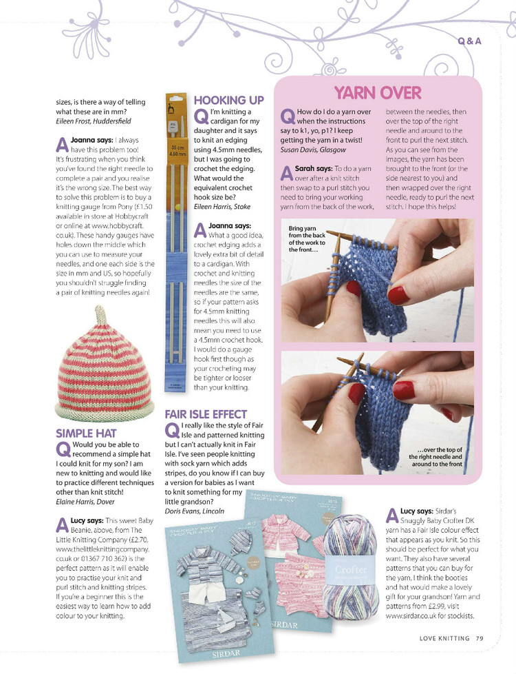 Love Knitting for Babies  December 2015 - 輕描淡寫(xiě) - 輕描淡寫(xiě)