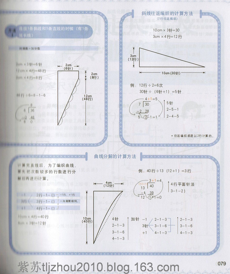 編織教科書(shū)--棒針學(xué)習(xí)（中高級(jí)階段） - 紫蘇 - 紫蘇的博客