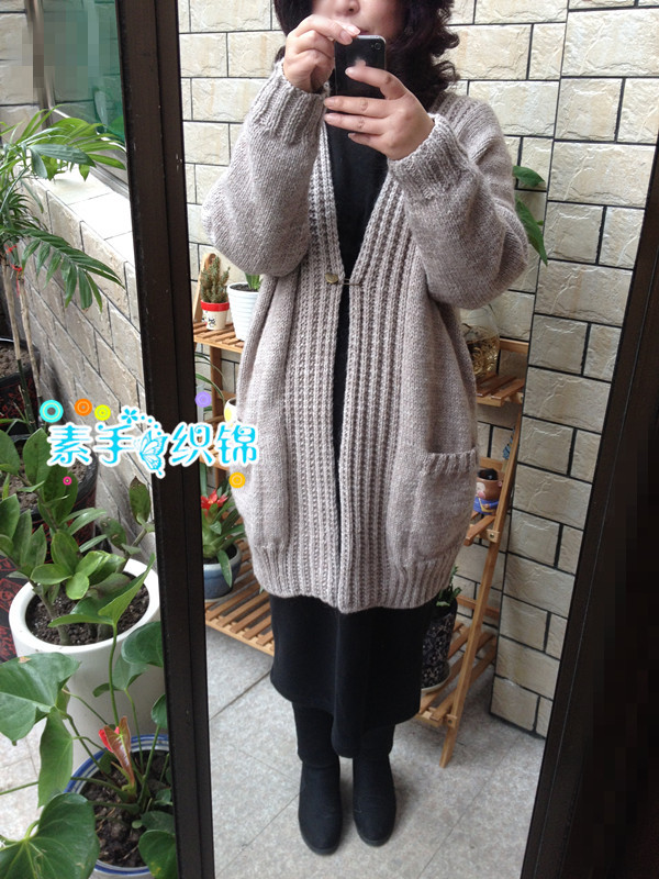 安然如故----簡(jiǎn)潔寬松大衣 - 素手織錦 - 素手織錦的博客