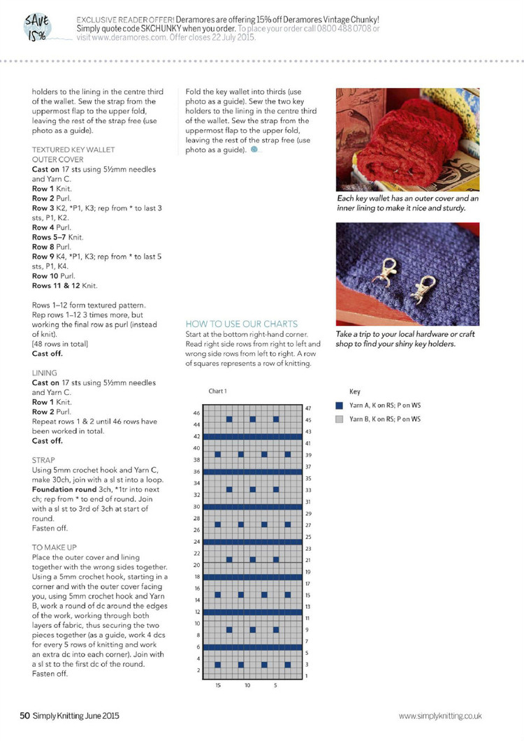 Simply Knitting Issue 134 2015 - 輕描淡寫 - 輕描淡寫