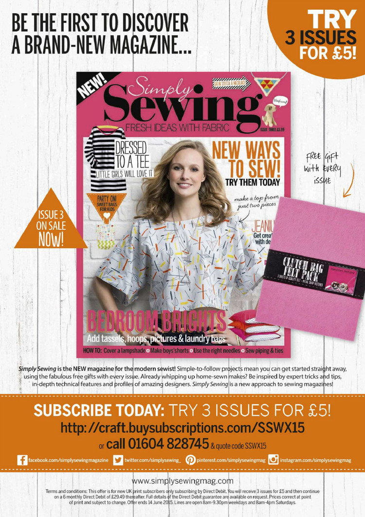 Simply Knitting Issue 134 2015 - 輕描淡寫 - 輕描淡寫 Simply Knitting Issue 134 2015 - 輕描淡寫 - 輕描淡寫