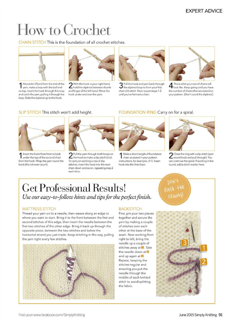 Simply Knitting Issue 134 2015 - 輕描淡寫 - 輕描淡寫 Simply Knitting Issue 134 2015 - 輕描淡寫 - 輕描淡寫