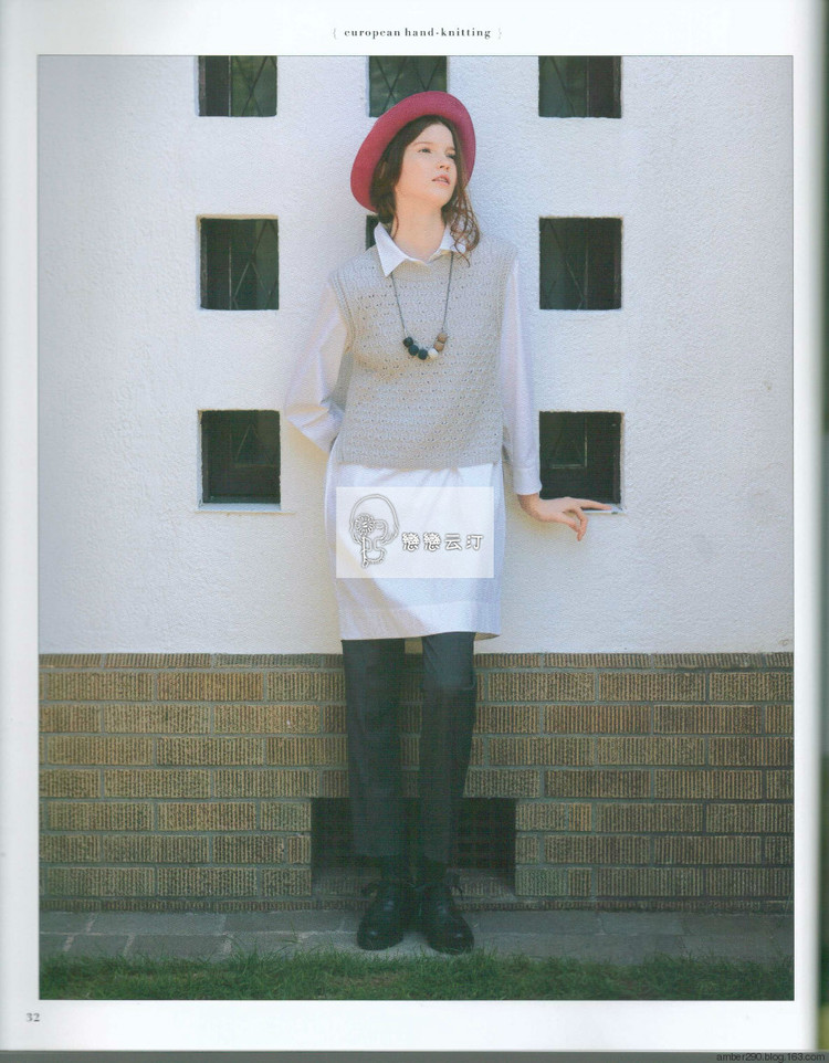 Europe knitting NV80473 Fall 2015 - 輕描淡寫 - 輕描淡寫