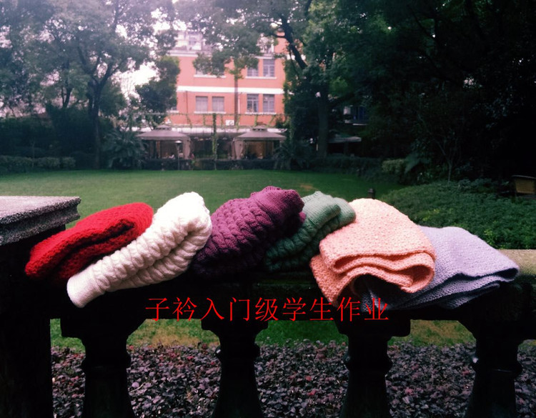 日本最新VOGUE系統(tǒng)入門級課程第一、第二期部分學生作業(yè) - 云淡風輕 - 子衿精致手編