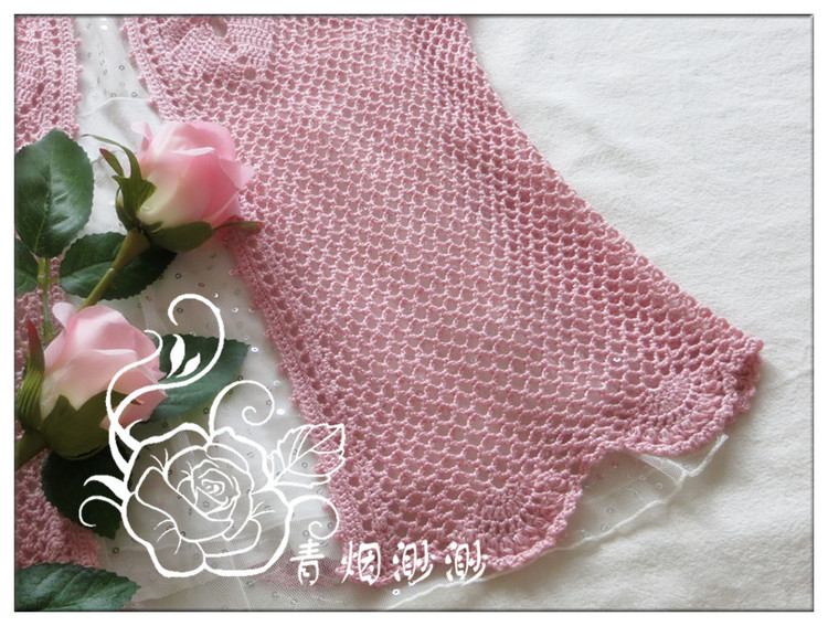 【青煙渺渺】蜜桃---從上往下鉤衣開(kāi)衫 - 青煙渺渺 - 青煙渺渺