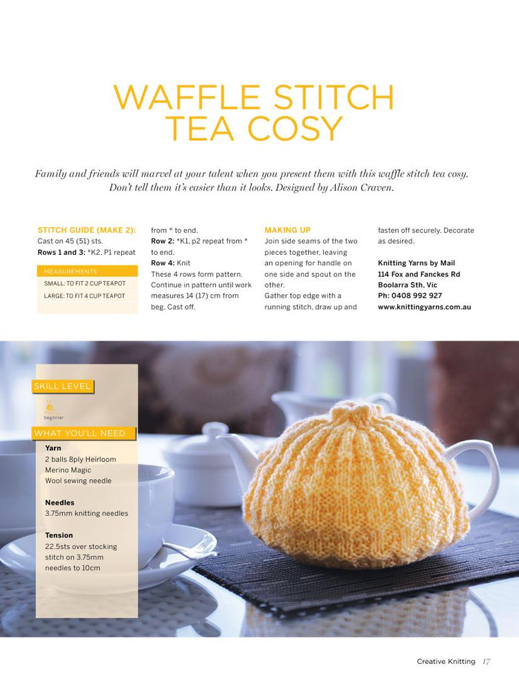 Creative Knitting Issue 51 2015 - 輕描淡寫 - 輕描淡寫