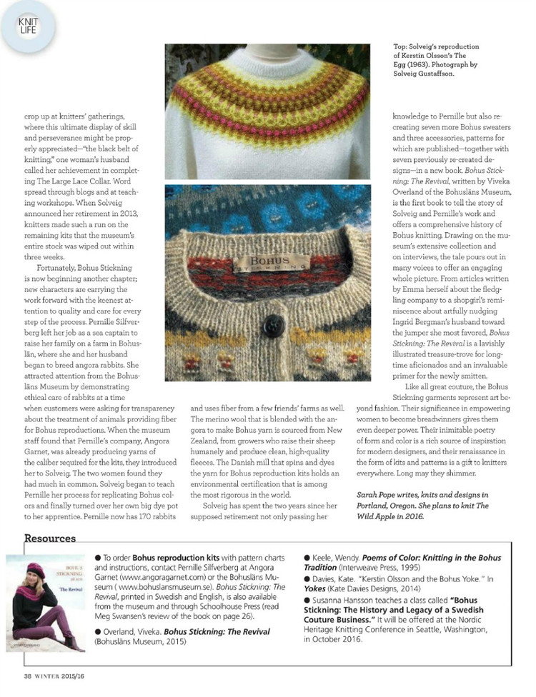 Vogue Knitting Winter 2015/2016 - 輕描淡寫(xiě) - 輕描淡寫(xiě)