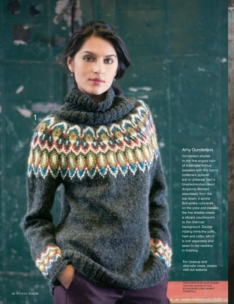 Vogue Knitting Winter 2015/2016 - 輕描淡寫(xiě) - 輕描淡寫(xiě)