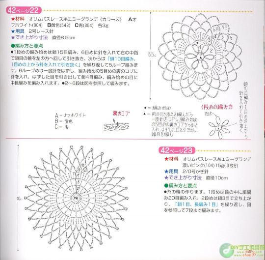 30厘米以內(nèi)桌布鉤織（2） - 木棉花 - 雨茫茫，霧茫茫，盼望花開(kāi)，花已落……