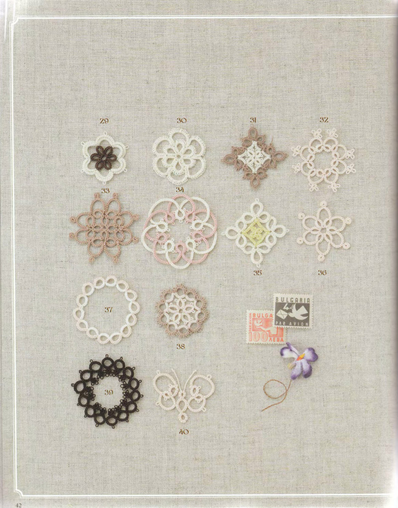 Crochet and Tatting Lace Accessories 2012 - 沫羽 - 沫羽編織后花園