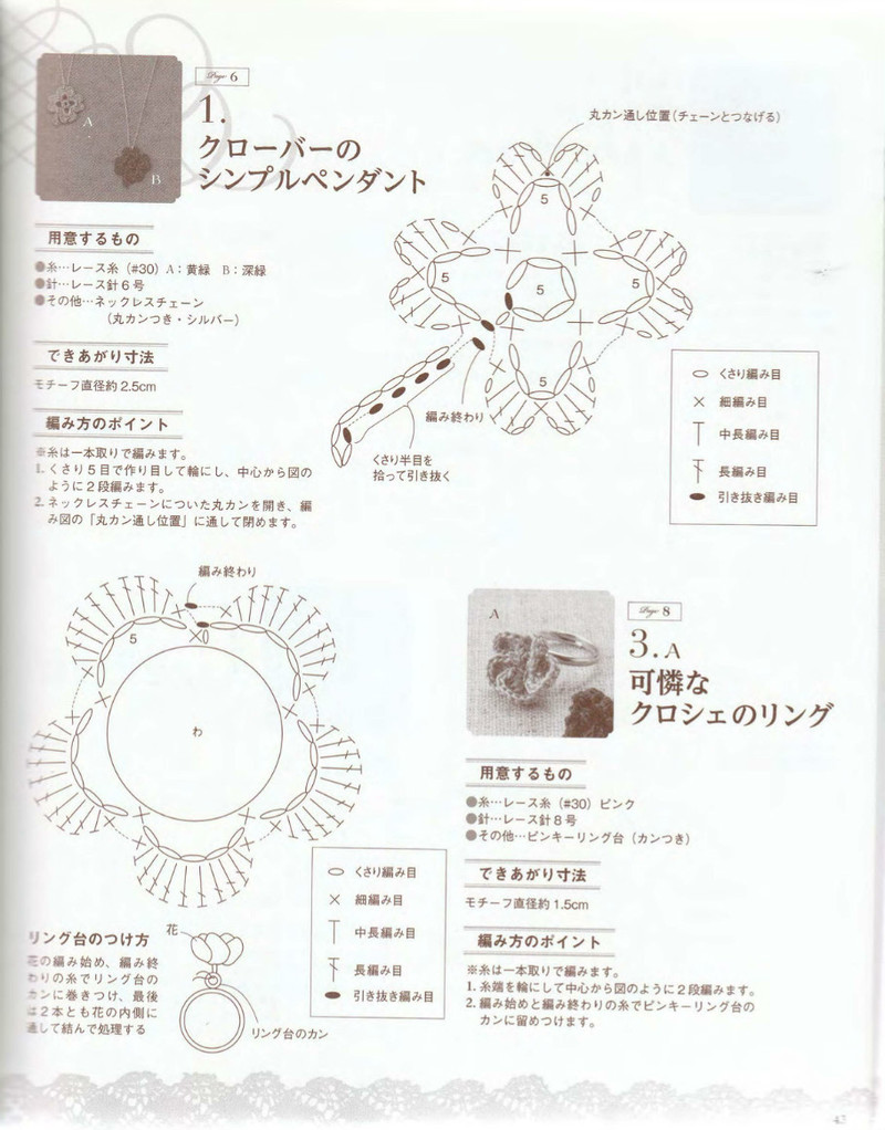 Crochet and Tatting Lace Accessories 2012 - 沫羽 - 沫羽編織后花園