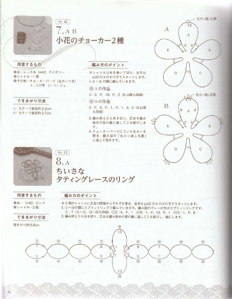 Crochet and Tatting Lace Accessories 2012 - 沫羽 - 沫羽編織后花園