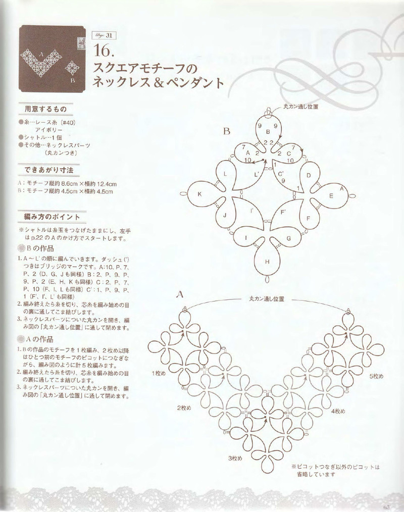 Crochet and Tatting Lace Accessories 2012 - 沫羽 - 沫羽編織后花園