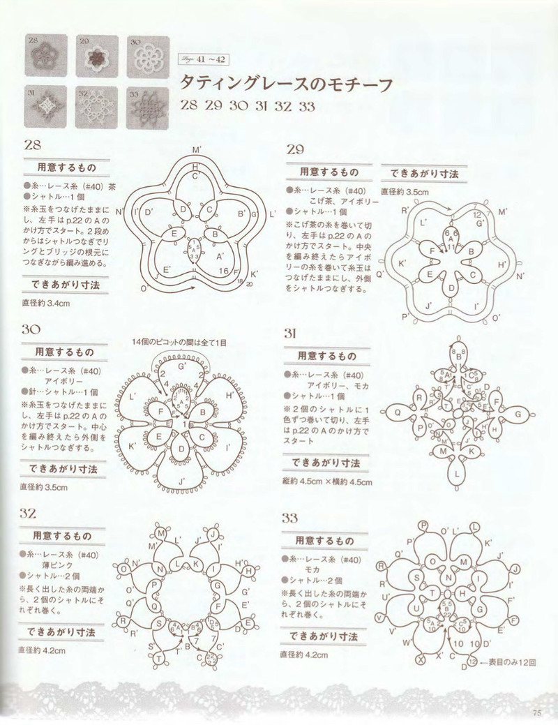 Crochet and Tatting Lace Accessories 2012 - 沫羽 - 沫羽編織后花園
