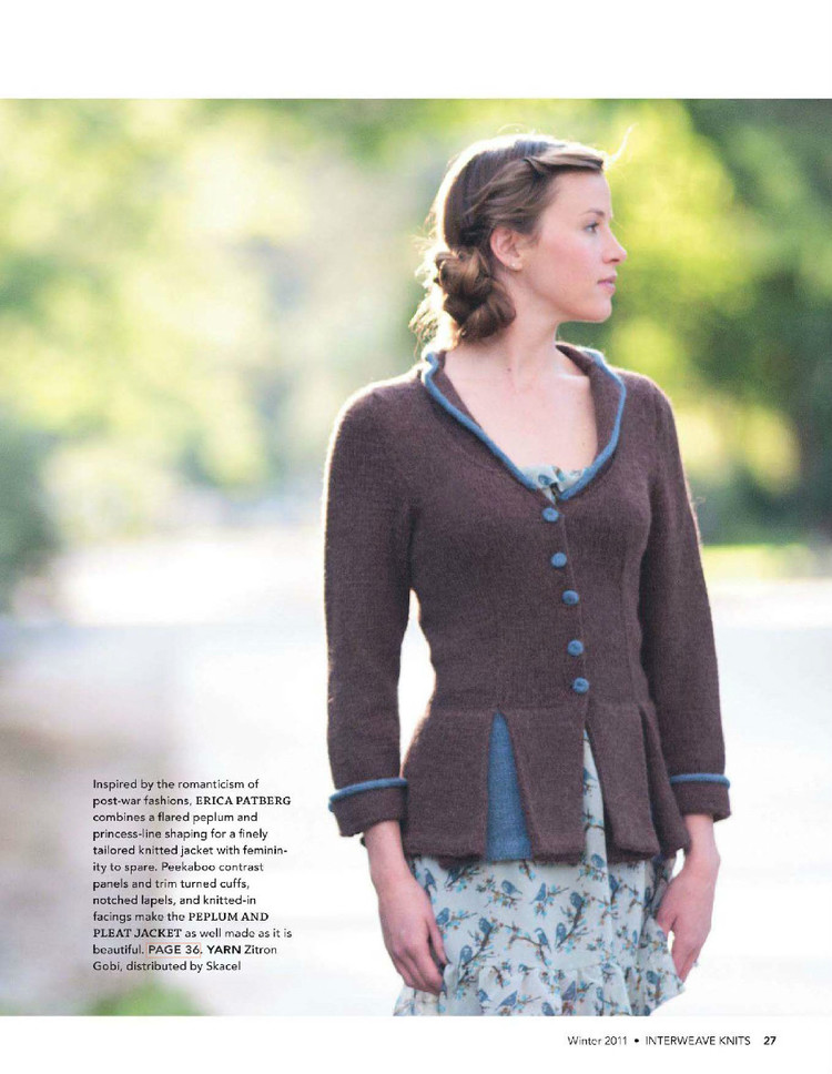 Interweave Knits 2011 冬季 - 壹一 - 壹一的博客