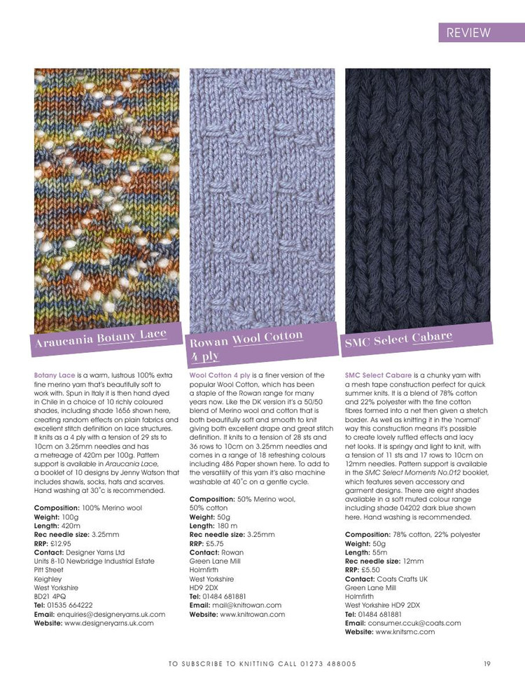 Knitting  Issue 102 2012 - 輕描淡寫 - 輕描淡寫